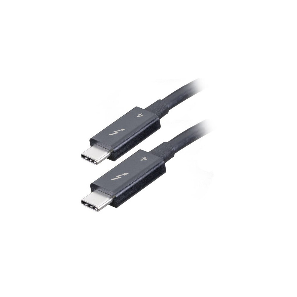 Cablenet 0.7M Passive Thunderbolt 4 40Gbps 8K Cable Black 5056750306096
