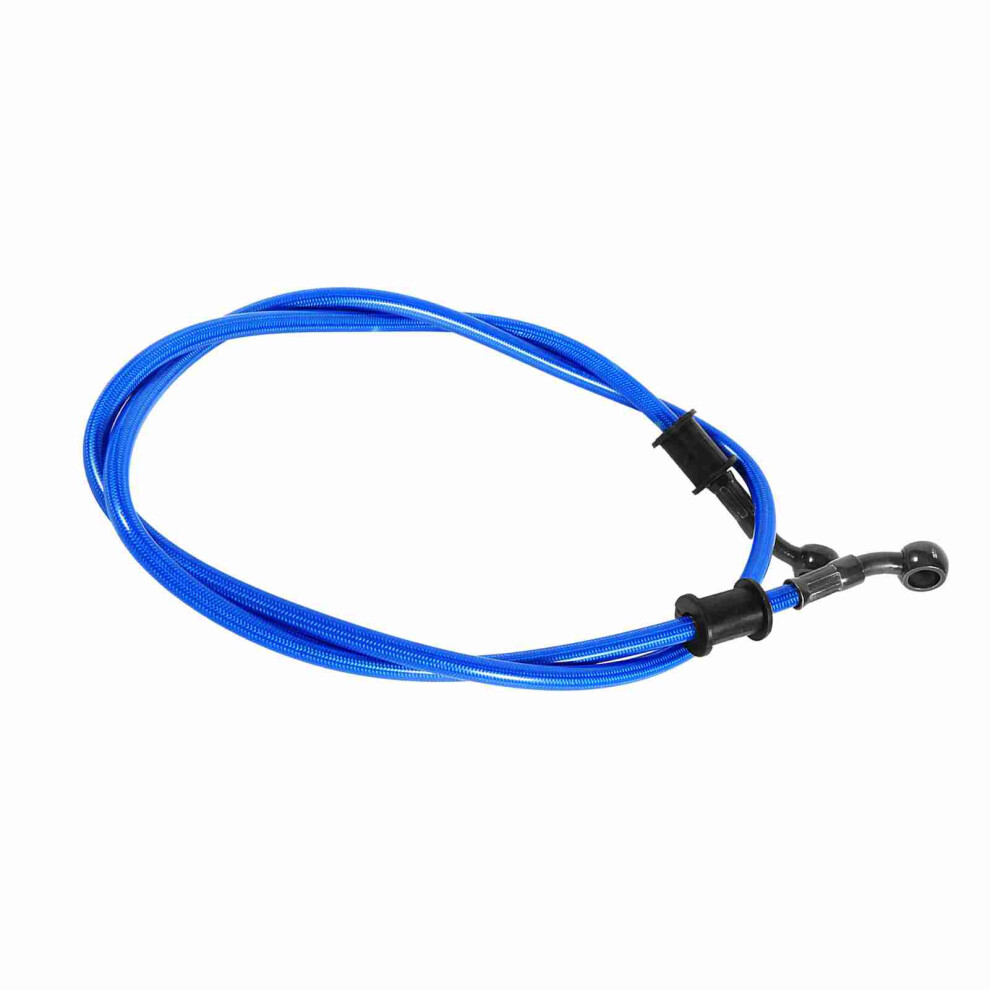 Steel Braided Brake Hose 120Cm Motorcycle Blue 7293282962002