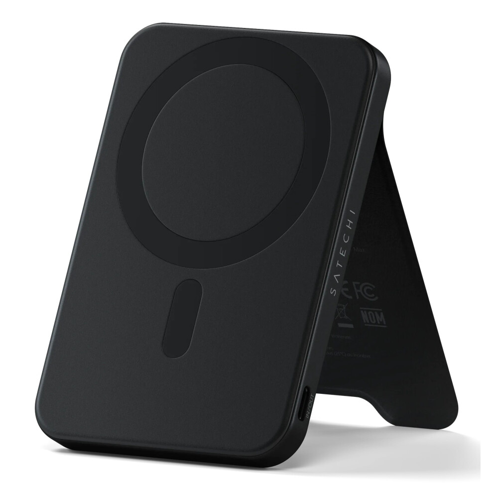 Satechi St-B5q2sk Power Bank 5000 Mah Wireless Charging Black 810086361953