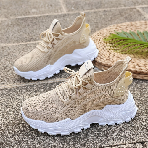 (42, Khaki) Zapatillas de mujer