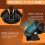 Floor  Fixer Tool Heavy Duty 45Striking Surface Floor  Repair Tool for Fixer Laminate/Flooring Joint Tools 2