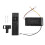 Ceiling Fan Remote Control Kit 6-Speed Adjustable Ceiling Fan Remote Replacement for Home Bedroom 1