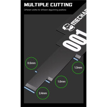 MECHANIC 001 Premium 5-in-1 Screen Glue Removal Tool - Stainless Steel Multi-Purpose Smartphone Repair Blade