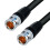 Cablenet 100m VFX2000 Neutrik BNC Plug-Plug HD-SDI Booted Black Cable 1