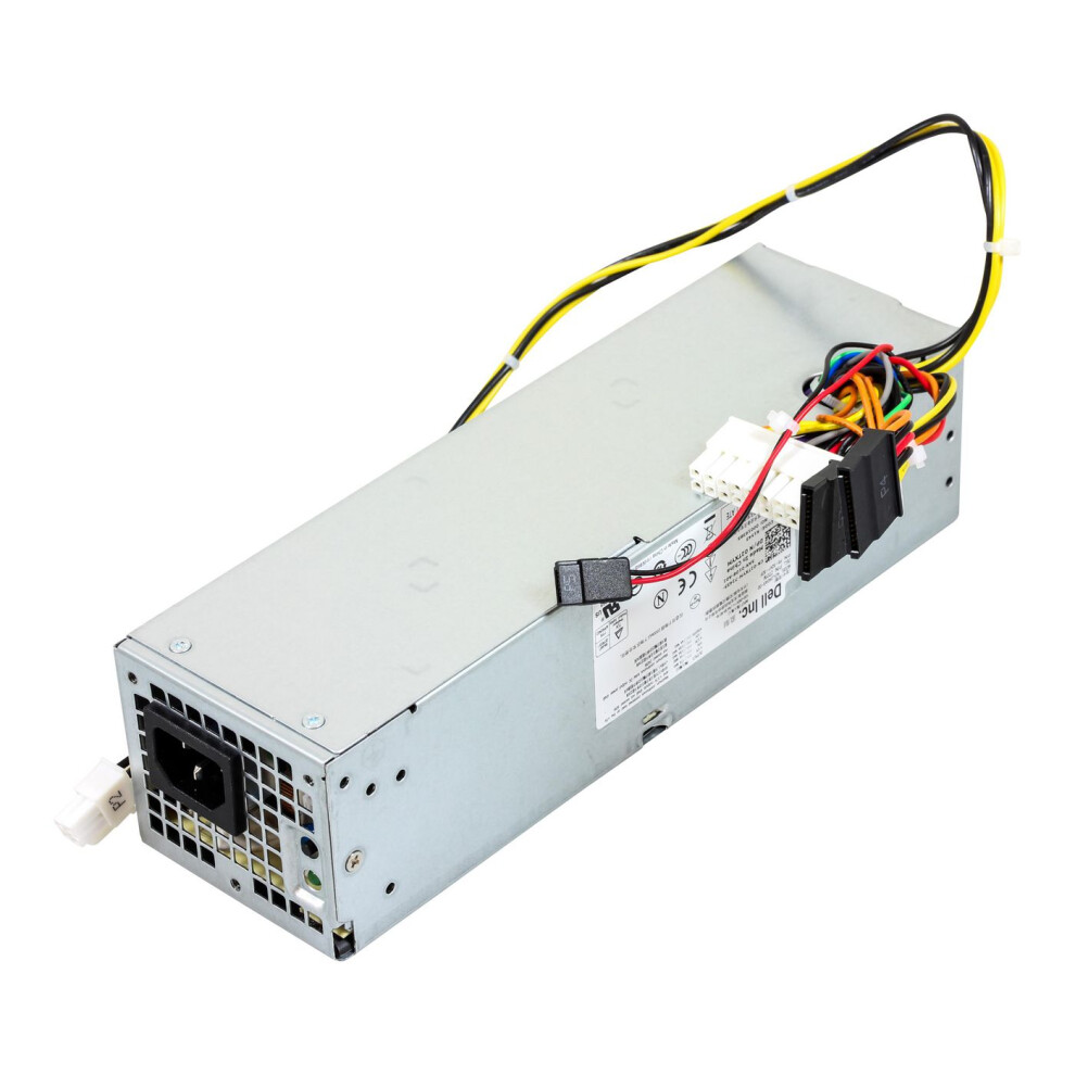 Dell 240W Power Supply With 100V-240V Input Slim Form Factor Active Power Factor Correction Non-Redundant Design.