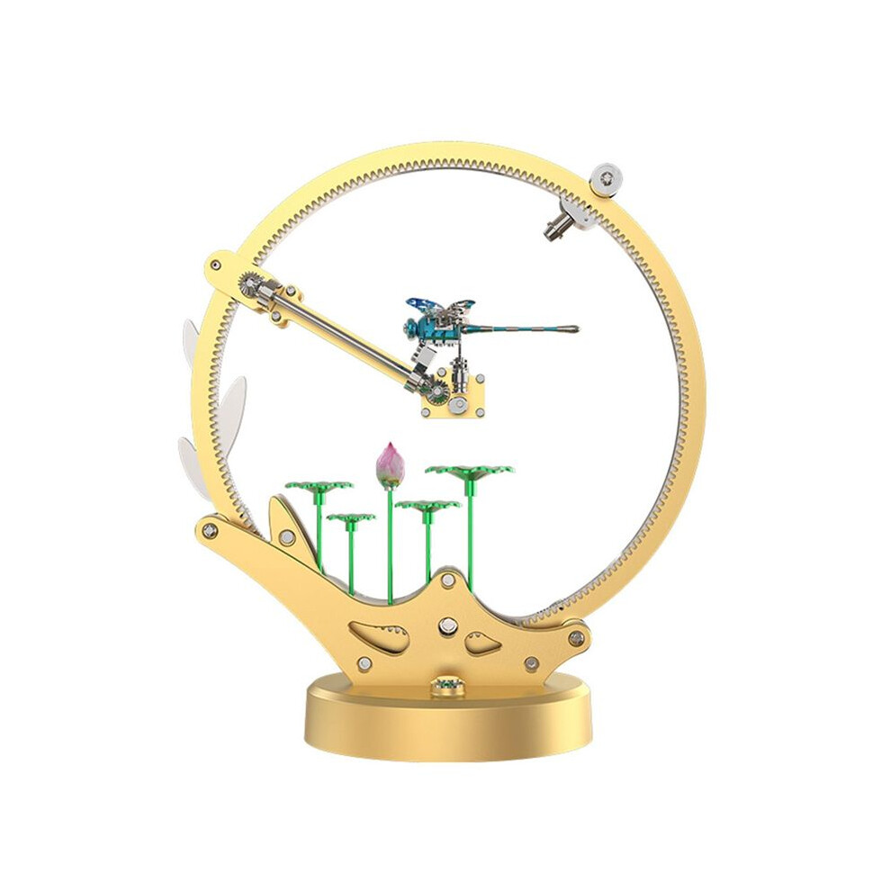 Diy Mechanical Dragonfly Model Kit Metal 3D Puzzle Art Assembly Decoration Ornaments Handmade Gift 4714190096977