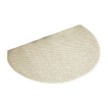 Felpudo de Entrada Semicircular Antideslizante Lavable de 19,68 Pulgadas X 31,49 Pulgadas, Absorbente, de Bienvenida, Color