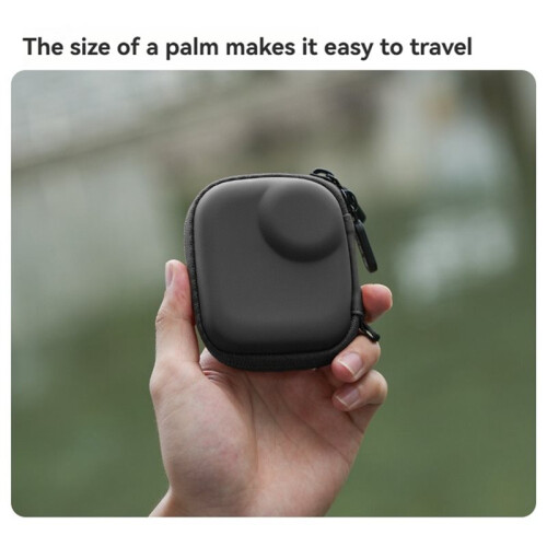 Carrying Case for  OSMO  Camera Storage Bag Waterproof Travel Bag with Carabiner Gray