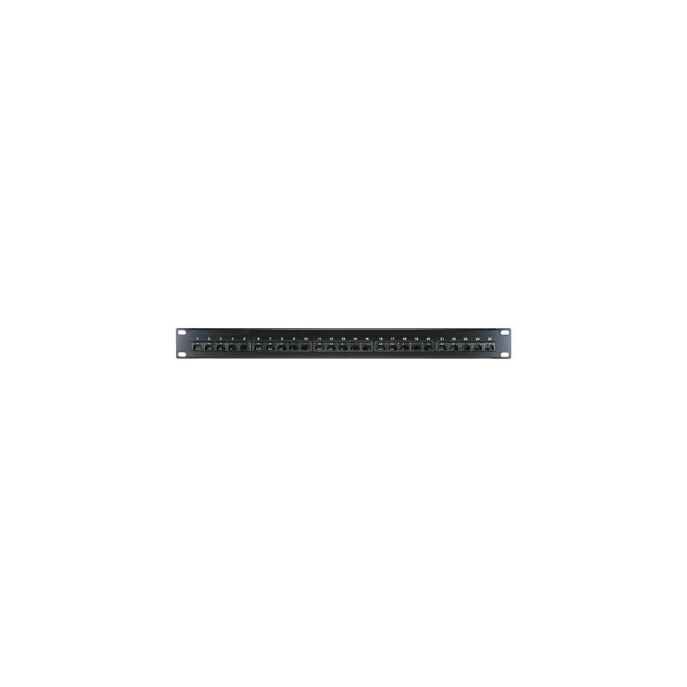 Cablenet 25 Way 1u Voice Panel 3 Pair (1,2-3,6-4,5)