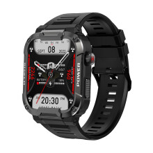 (black) Smart Watch Men GPS Tracker Wireless Call Fitness Hours Waterproof Sport Smartwatch for Women