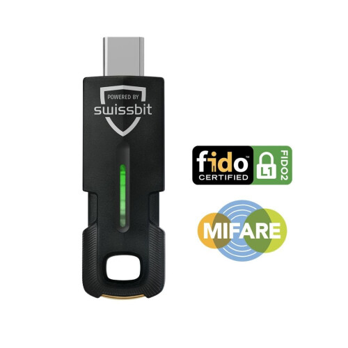 Swissbit iShield Key 2 FIDO2 MIFARE USB-C