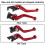 Red Aluminium Motorcycle Clutch Drum Brake Handle 1