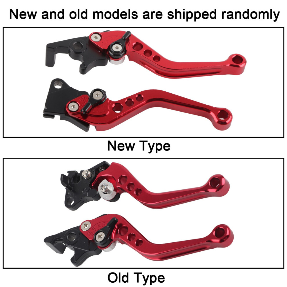 Aluminium Motorcycle Clutch Drum Brake Handle Red 7293282980808