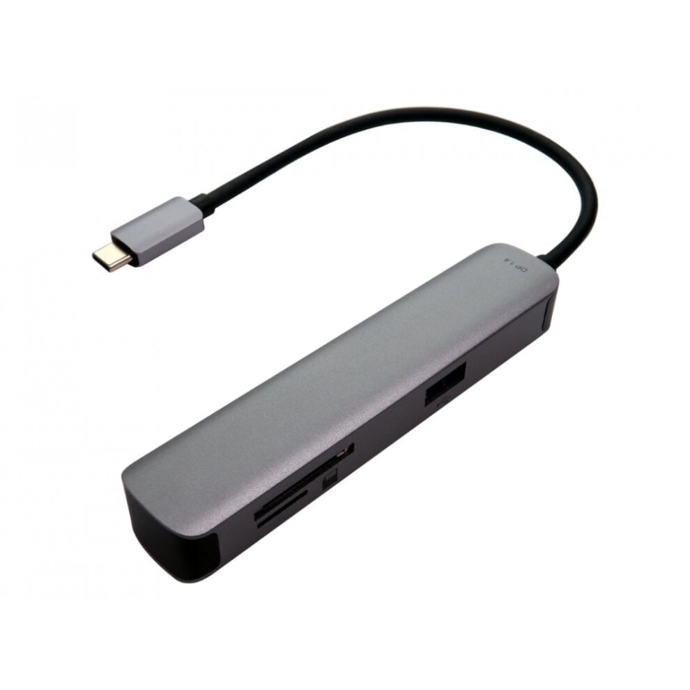 Cms Cables Type-C To Hdmi(4K/60HzãÃÂ¼Ã¢/Usb-A X2/Sd/Tf With Dp1.4 Alt Mode 5055781248689