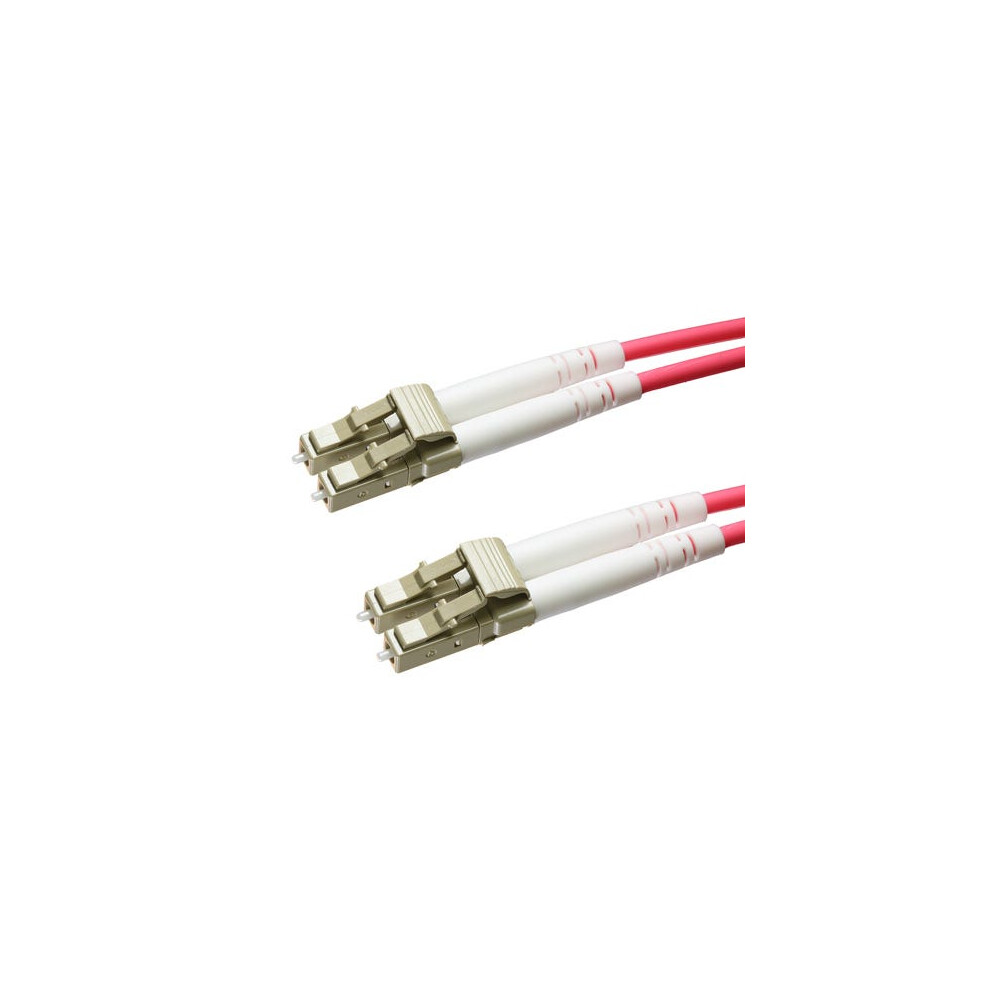 Cablenet 10M Om4 50/125 Lc-Lc Duplex Erika Violet Lsoh Fibre Patch Lead 5056750321792