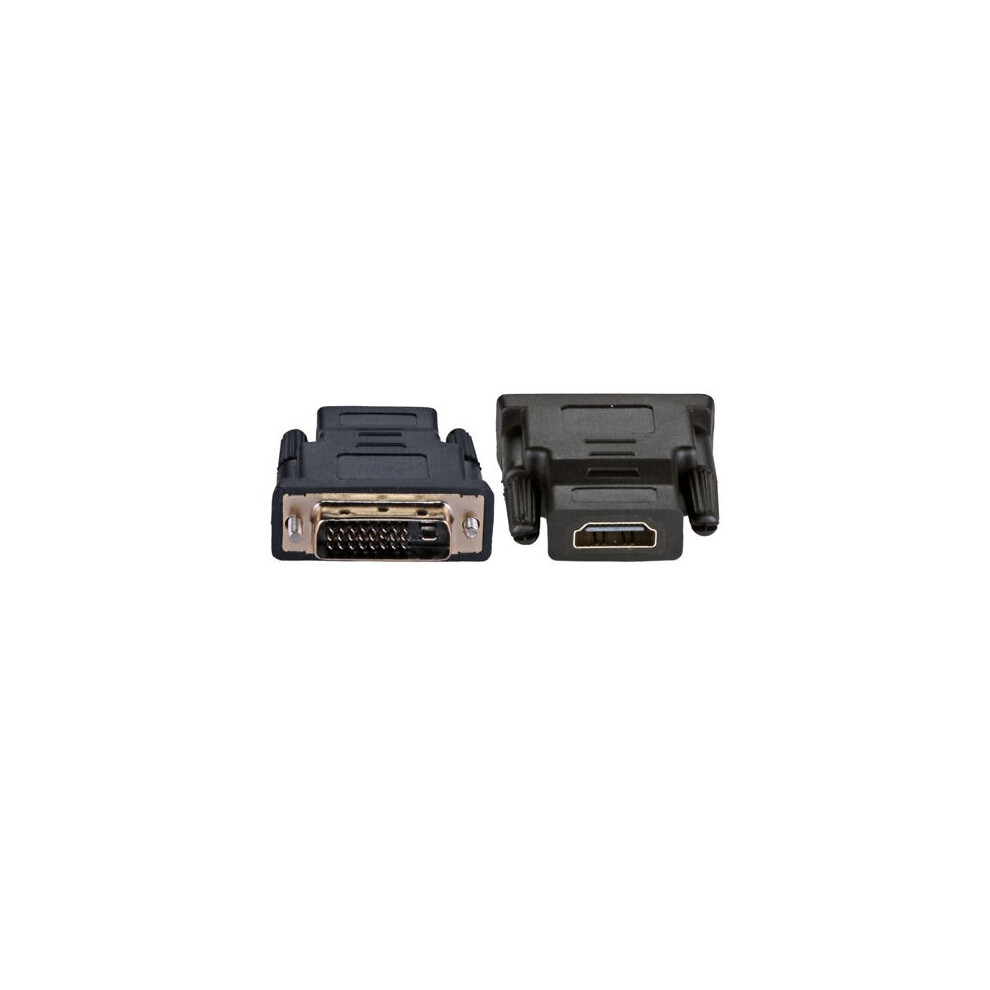 Cablenet Hdmi 1.4B Female Dvi-D - Male Dvi-D 24+1 Dual Link Adaptor Black 5056750323444