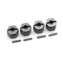 12-mm-Radsechskant-Adapter aus Metall für ZD Racing DBX-10 DBX10 1/10 RC-Car-Upgrade-Teile und Zubehör AS