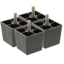 4pcs Furniture Replacement Legs Square Cabinet Heightened Legs Couch Feet Sofa Feet