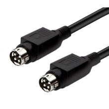 4Pin DIN Male to Male Adapters Extension Cable for R1700BTR1600TIII Speaker Solid Connection Cord Din 4pin Male Wire