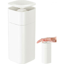 Flacon distributeur à pompe vide 2025, pour vernis à ongles et démaquillant, blanc.