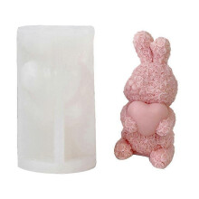 Osterkerzen-Silikonform, antihaftbeschichtet, für Kerzen, Seife, Gips, Fondant-Dekoration