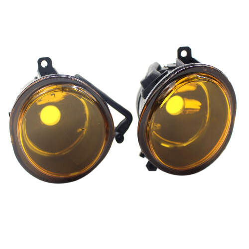 01-06 For- E46 For- E39 Yellow Lens Pair Bumper Fog Light Lamp Replacement