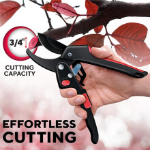 1pc Professional Ratchet Anvil Pruning Shears, Segmented Pulley Pruning Shears, Hand-Saving Branch Pruning Shears