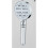 Silver 6-Function Shower Head with 6 Spray Modes, 12.5x27cm High Pressure 1