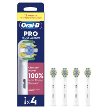 Oral-B Pro Floss Action Electric Toothbrush Head, Oral B Electric Toothbrushes Heads, X-Shaped and