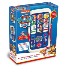 PAW PATROL - PAW01 - My First Smart Phone Toy for Kids - Helps Children Develop Recognition, Listen