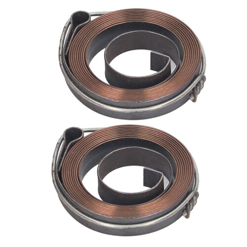 2Pcs Drill Press Return Spring Accessory Steel Feed Return Coil Spring Assembly compatible with Bench Drill