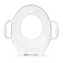 Munchkin Sturdy Potty Training Seat with handles and legs Portable and Easy to Use White