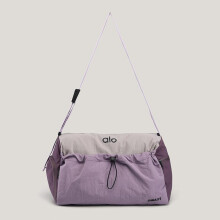 (purple) Alo Yoga Performance Messenger Bag Alo yoga bag Alo yoga gym bag