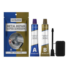 Jaysuing Ab Casting Glue 100g Box Cast Iron Sealant Ab Glue Anti-Repair Agent compatible with Leak Sealing And Metal Bonding