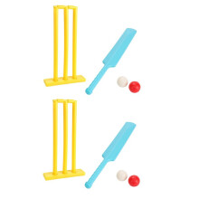 2X Conjunto de CríQuete Infantil Interativo Pai-Filho Jogo de Esportes para CriançAs Indoor Ao Ar Livre Brinquedos Interessantes para CriançAs