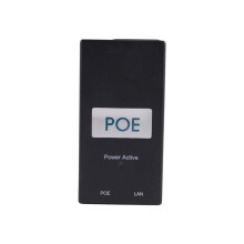 24V 0.5A Desktop POE Power Injector Ethernet Adapter ÜBerwachung CCTV für IP Kamera Stromversorgung