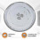 Glass Turntable compatible with Microwave Oven 24.5cm Universal 5