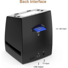 35mm film to digital converter with slide feeder