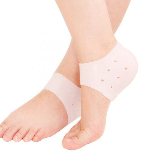 1 Pair Silicone Heel Protector Sleeve Moisturizing Fatigue Relieving 1