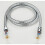 Silver 1.5m Pull-Out Shower Hose with Alloy Wire, Electroplated, Stainless Steel Nuts 2