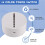 12 Pack 3D Night LED Light Lamp Base + Remote Control + USB Cable, 16 Colors Light Show Display Stand for Acrylic White 2