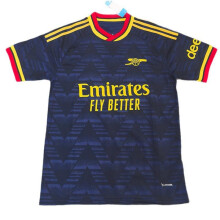 (Dark blue, XXL) 2026 Arsenal Away Fans Football Jersey Breathable Quick-Dry Sport Shirt