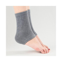 Open Toe Socks for Crack Heel Prevention, Gel Heel Protectors, Silicone Protection, Easy Home Treatment, Breathable Material, Suitable for All Sizes,