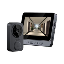 Wireless Visual Intercom Doorbell with Screen Smart High-definition Video Monitoring Two-Way Intercom