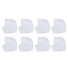 4 Pairs Silicone Heel Protectors for Plantar Fasciitis
