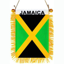 (Chile, 15x20cm) Tassel Window Suction Cup Mini Flag - National Team Country Satin Small Pennant - Portable Flag for Car, Window, Party