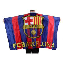 (Arsenal) World Cup Fan Cloak Flag Poncho Soccer Club Cape Scarf