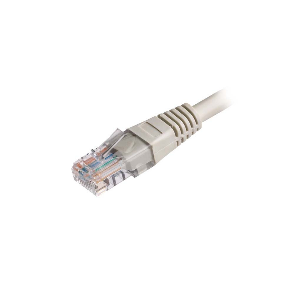 Cablenet 2M Cat5e Rj45 U/Utp Pvc 26Awg Flush Moulded Boot Patch Lead (Pk 100) Grey 5056750341653