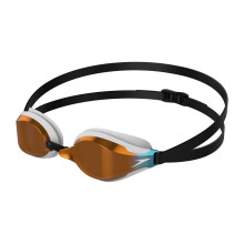 (One Size, White/Silver) Speedo Unisex Adult Fastskin Speedsocket 2 Swimming Goggles