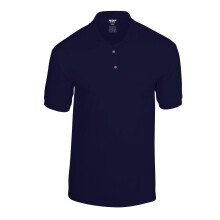 (XL, Navy) Gildan Unisex Adult Dryblend Jersey Polo Shirt